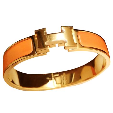 hermes orange cuff bracelet|bracelet Hermes original.